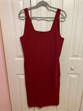 Universal Standard Crimson Tank Midi Dress